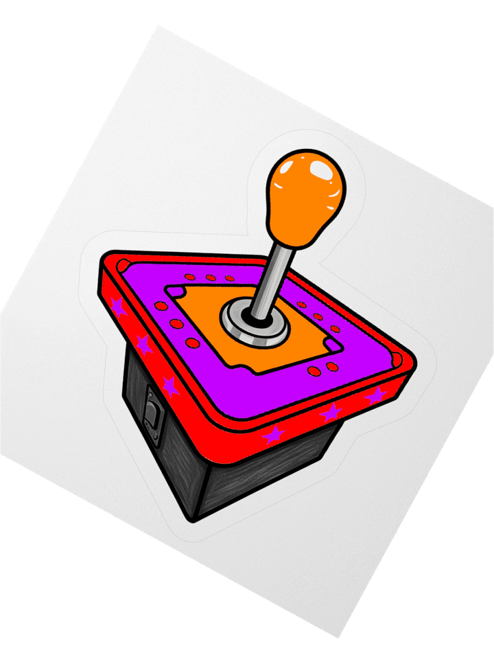 Halloween Joystick Sticker product image (1)