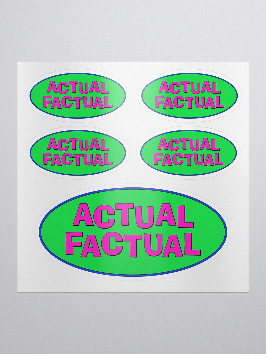Actual Factual - Sticker Pack product image (1)