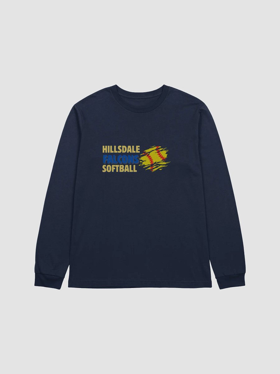 Hillsdale Falcons Softball Long Sleeve Shirt product image (1)