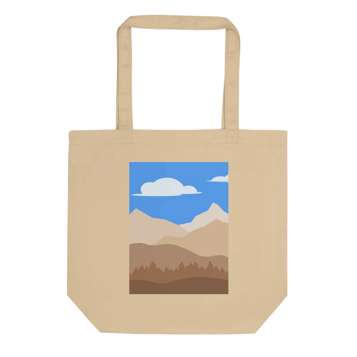 Mountain Valley Eco-Friendly Tote Bag product image (1)