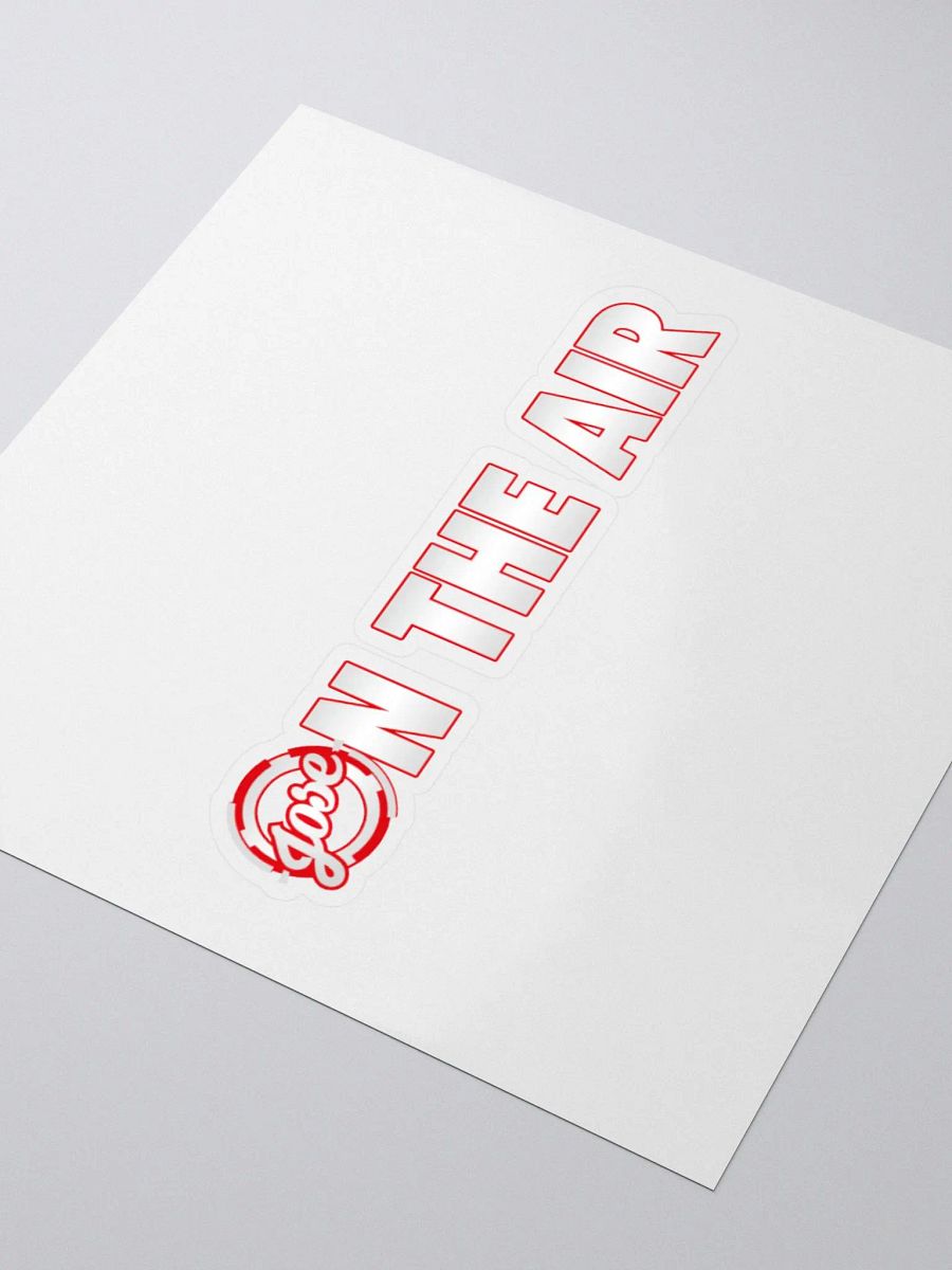 On The Air Sticker (Horizontal) product image (8)