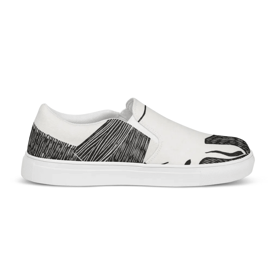 Premium White Men's Slip-On Shoes n. 18 product image (8)