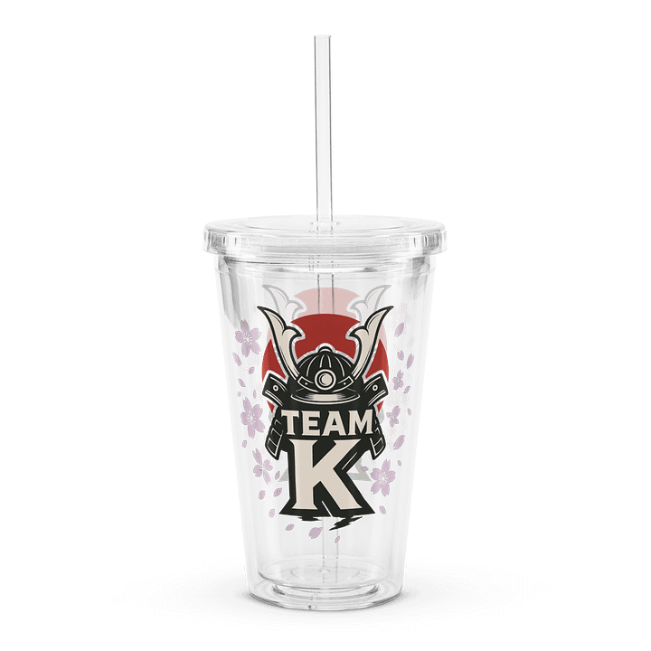 Team K Japan Clear Plastic Tumbler product image (1)