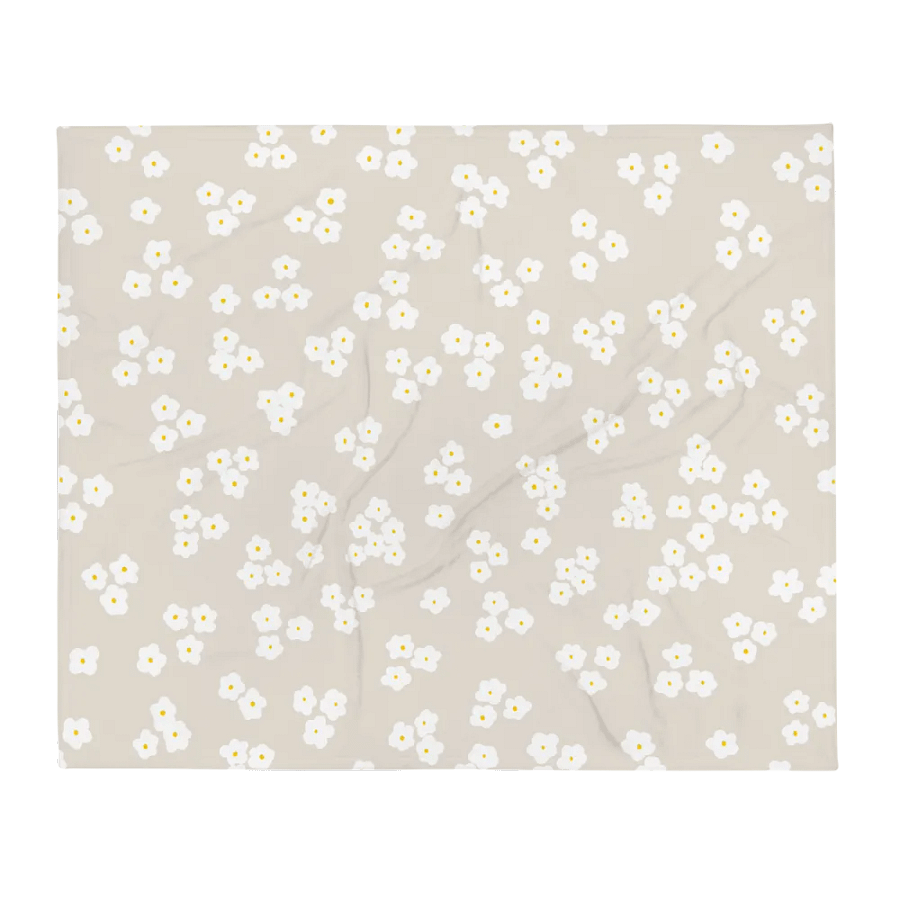 TINY DAISY FLEECE BLANKET product image (2)