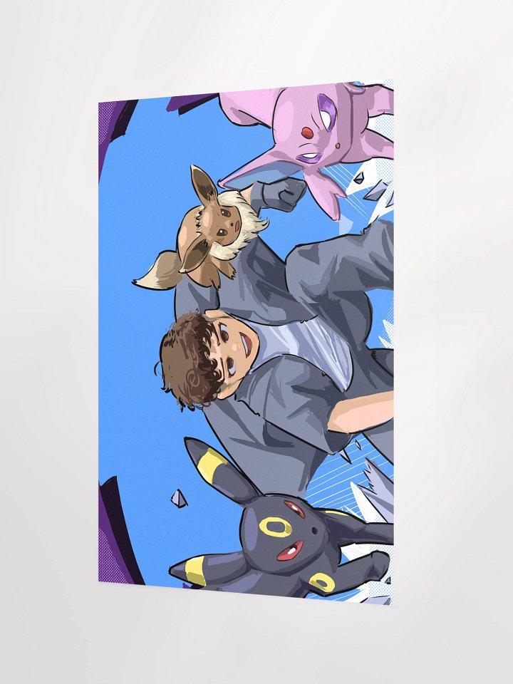 Eevee Grove (Espeon Umbreon) Poster product image (4)