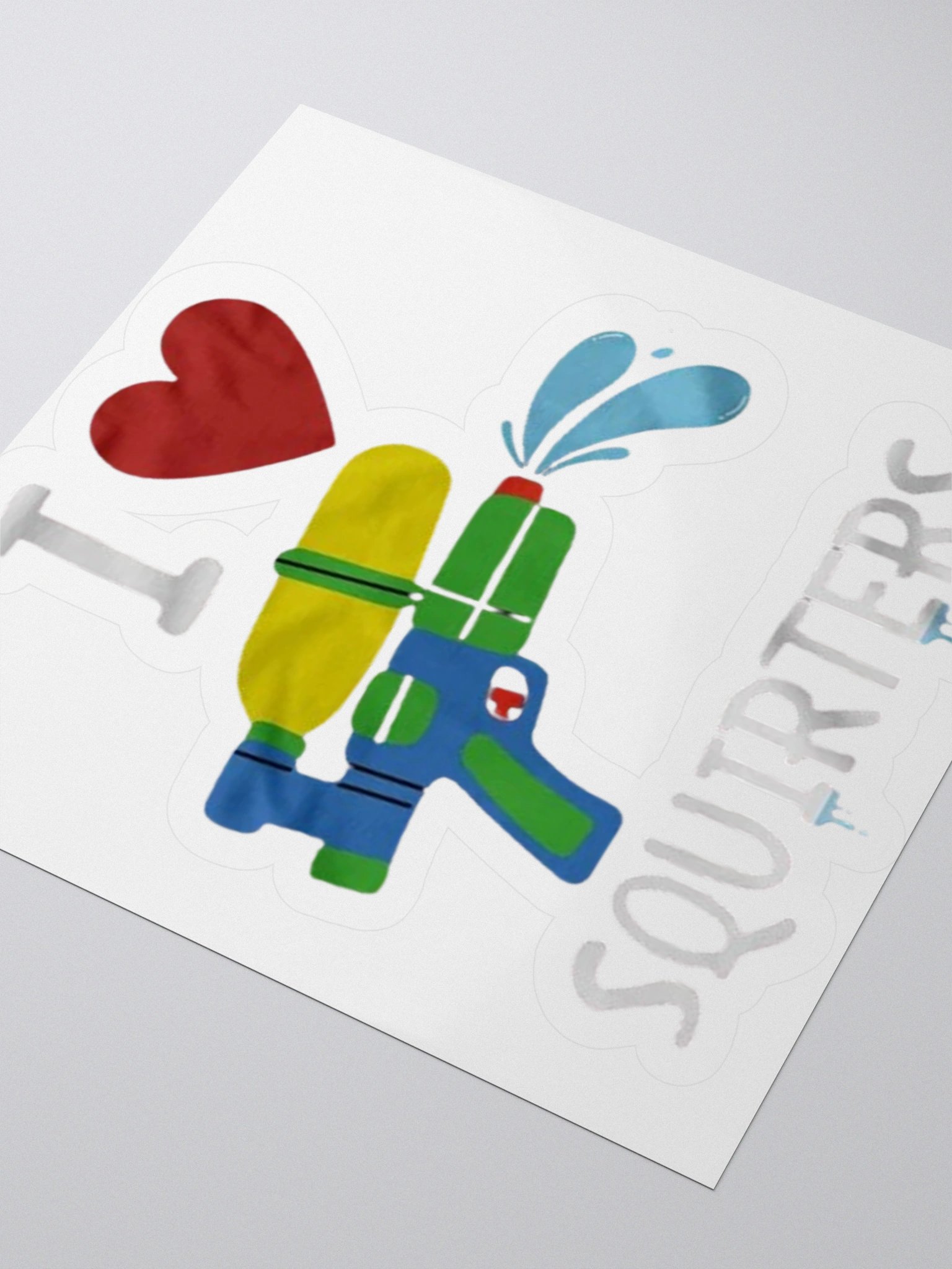 I Love Squirters Sticker product image (3)