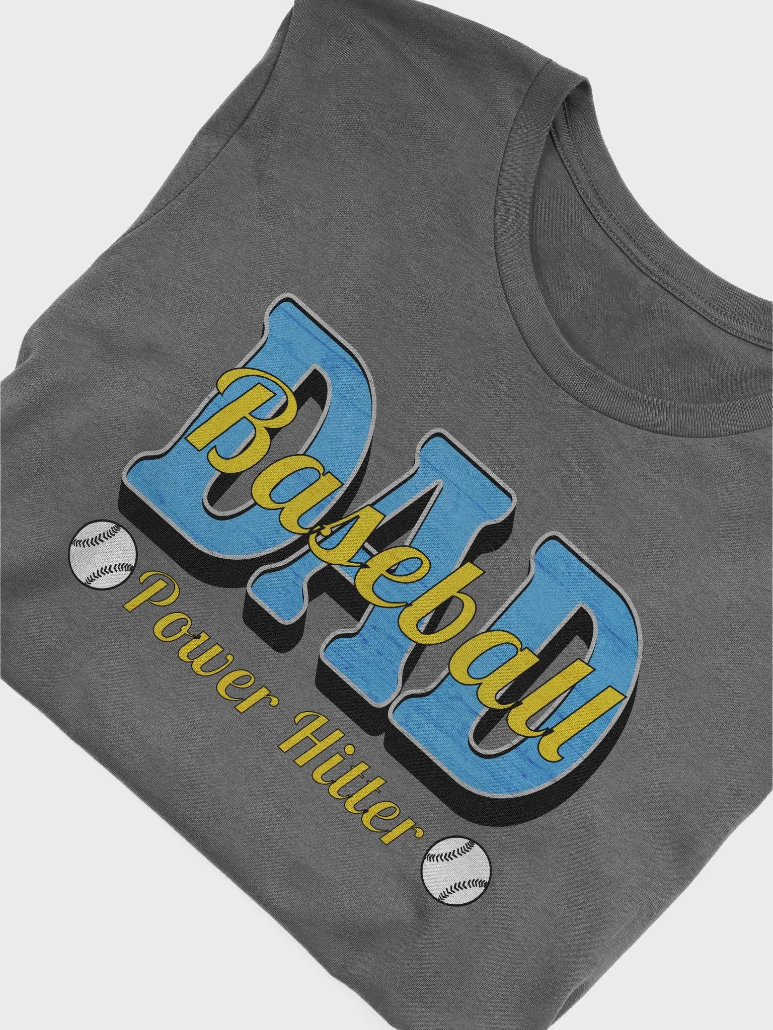 Dad Baseball Power Hitter T-Shirt product image (3)