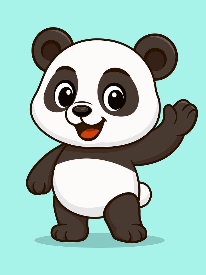Adorable Animal Friends – Cute Panda Character product image (1)