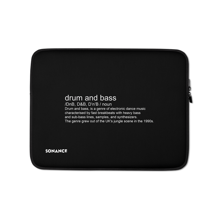 Laptop Sleeve Drum & Bass Edition product image (1)