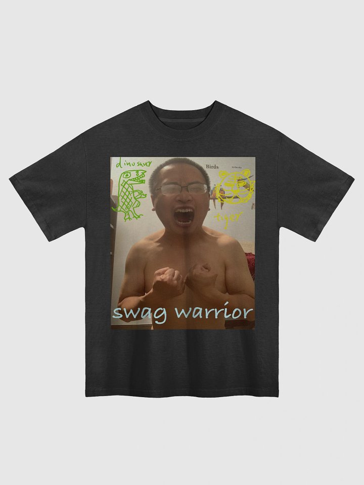 AS Colour Premium Oversized Faded T-ShirtAS Colour Premium Oversized Faded T-Shirt: swag warrior 2.0 product image (4)