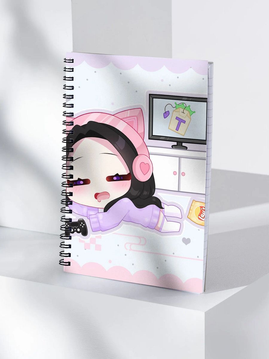'Lazy Gamer' Chibi Notebook product image (4)