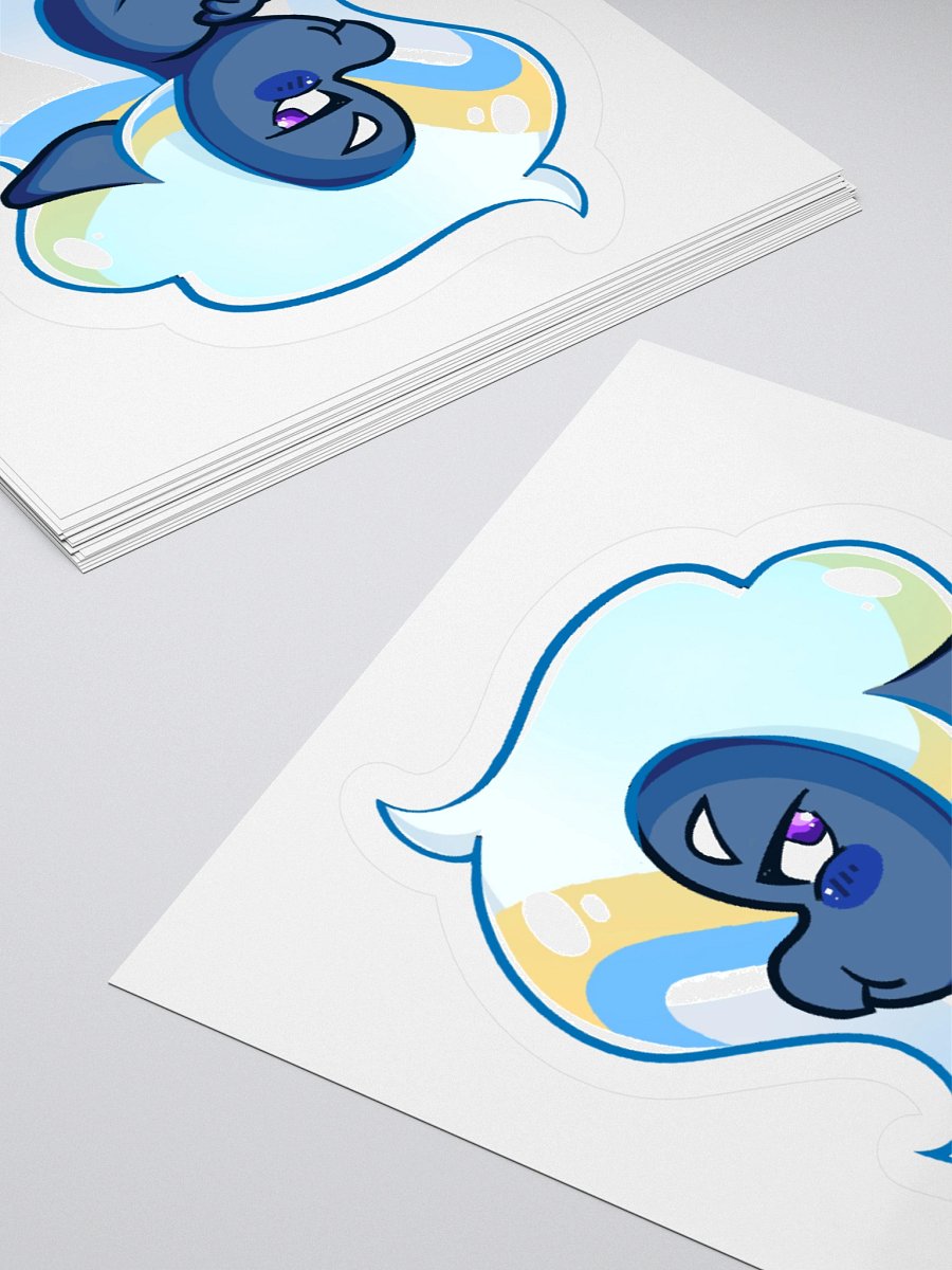 Pouty Gremlin Sticker product image (10)