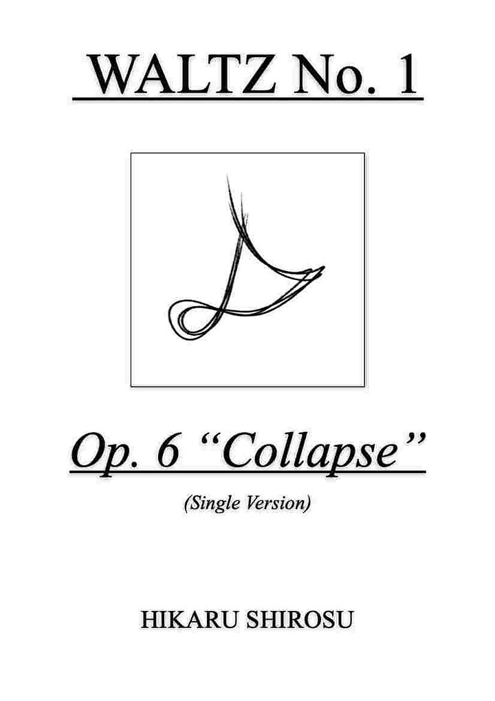 Waltz No. 1, Op. 6 