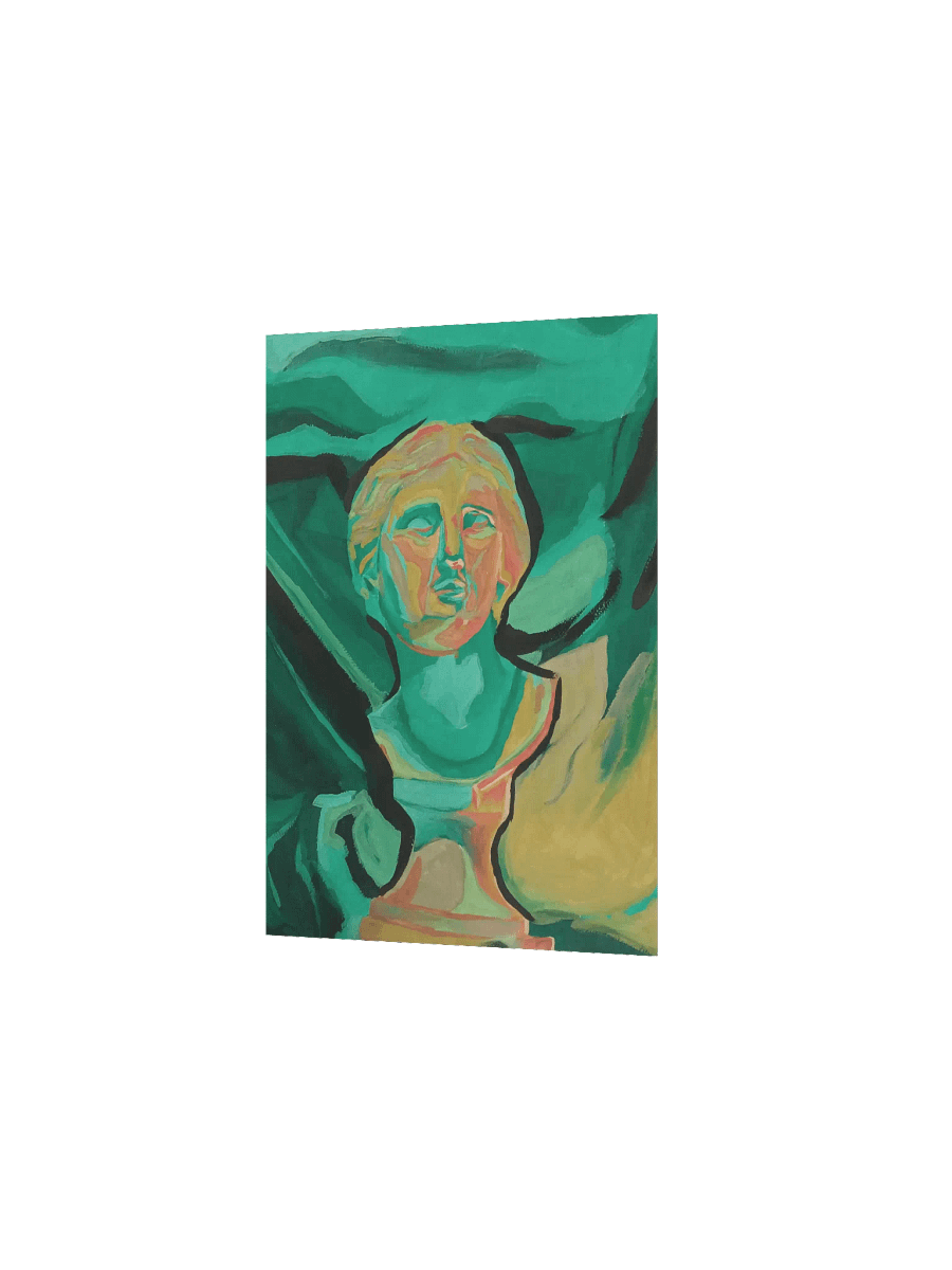 Neoclassical Turquoise Reverie Poster product image (5)