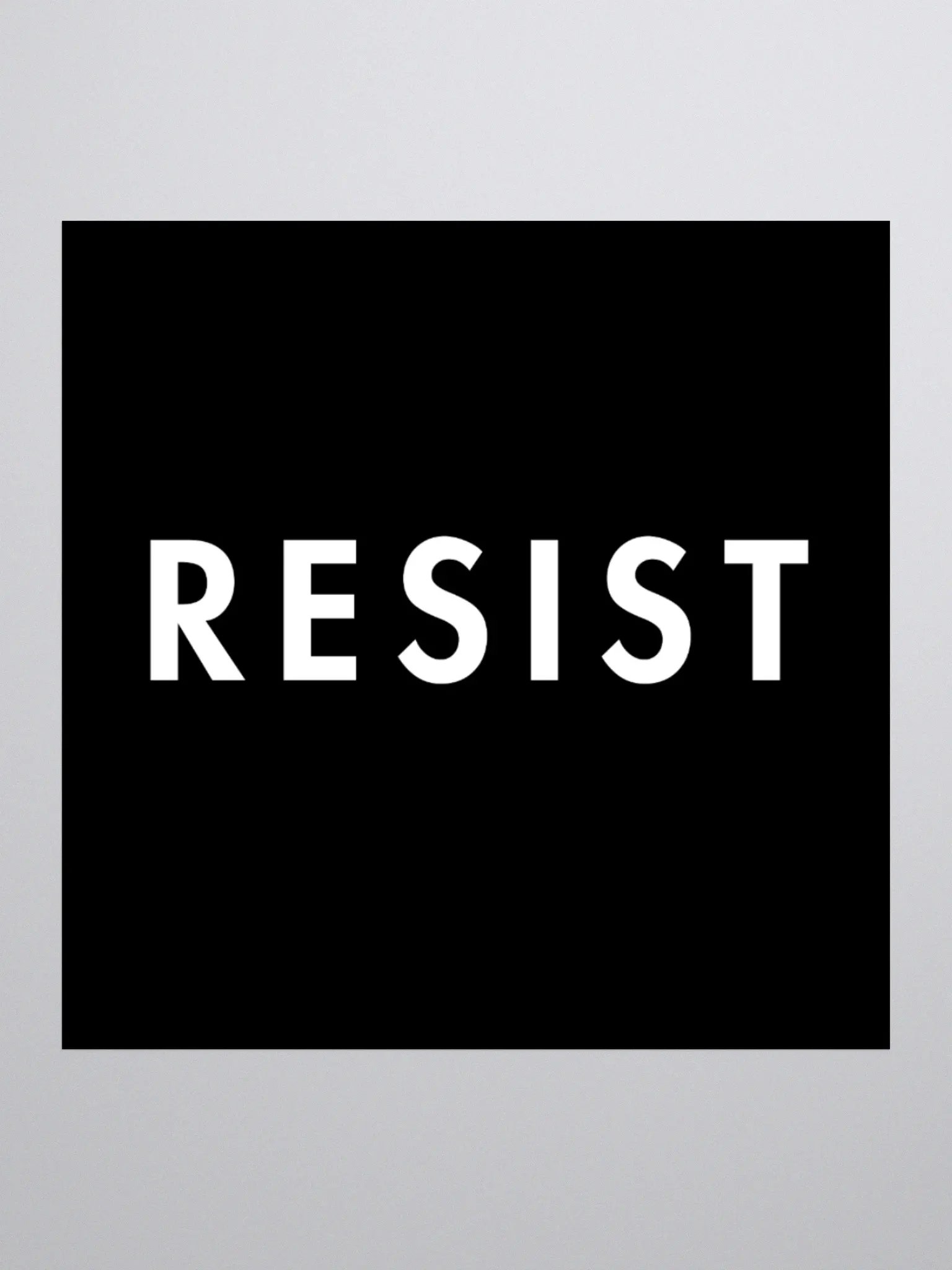 RESIST Sticker product image (1)