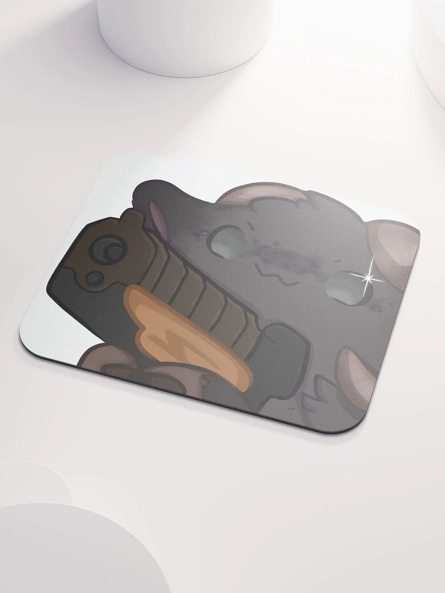 Goat With A Glock Mouse Pad product image (4)