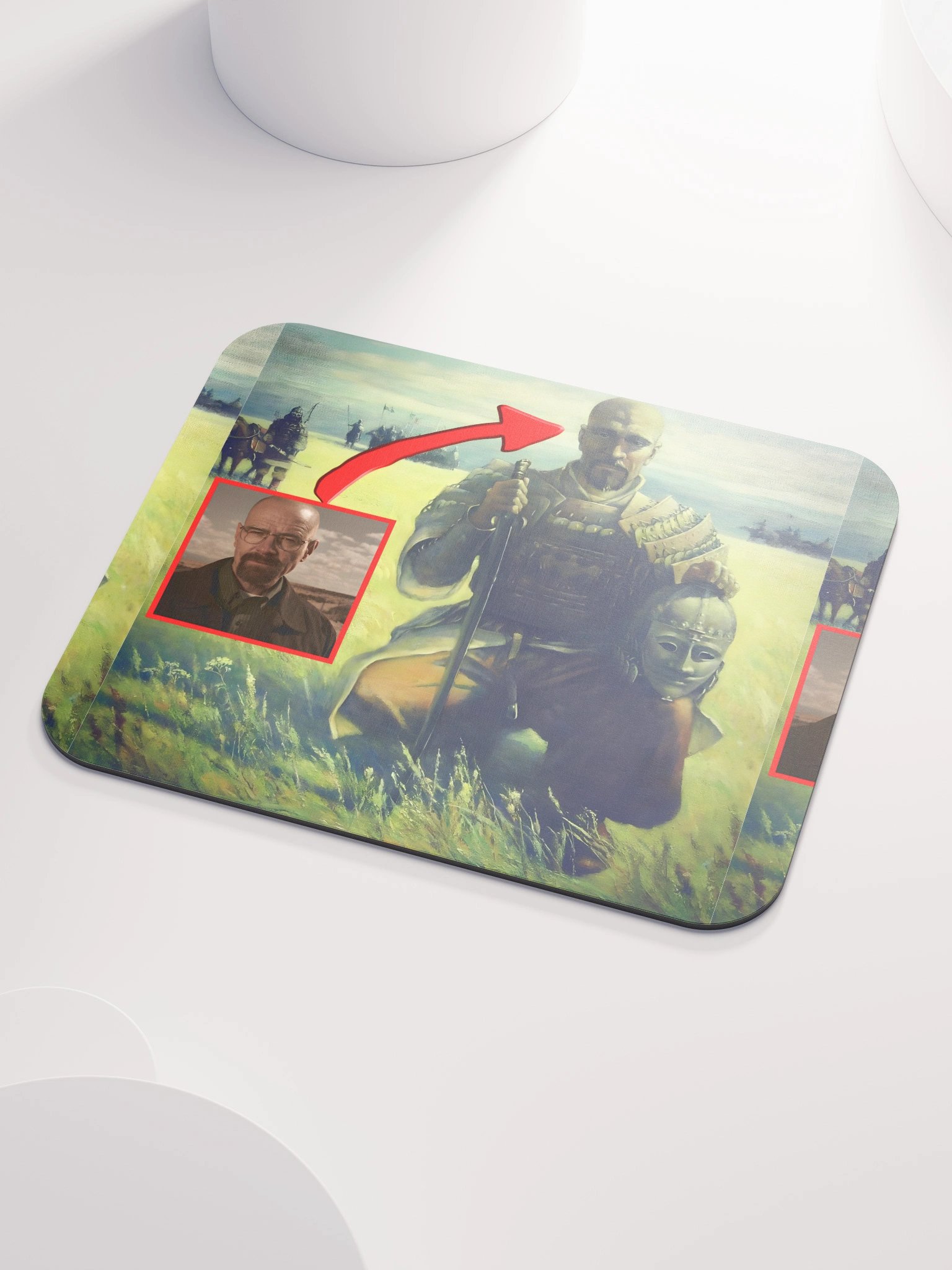 Walter White Khan Mousepad product image (3)
