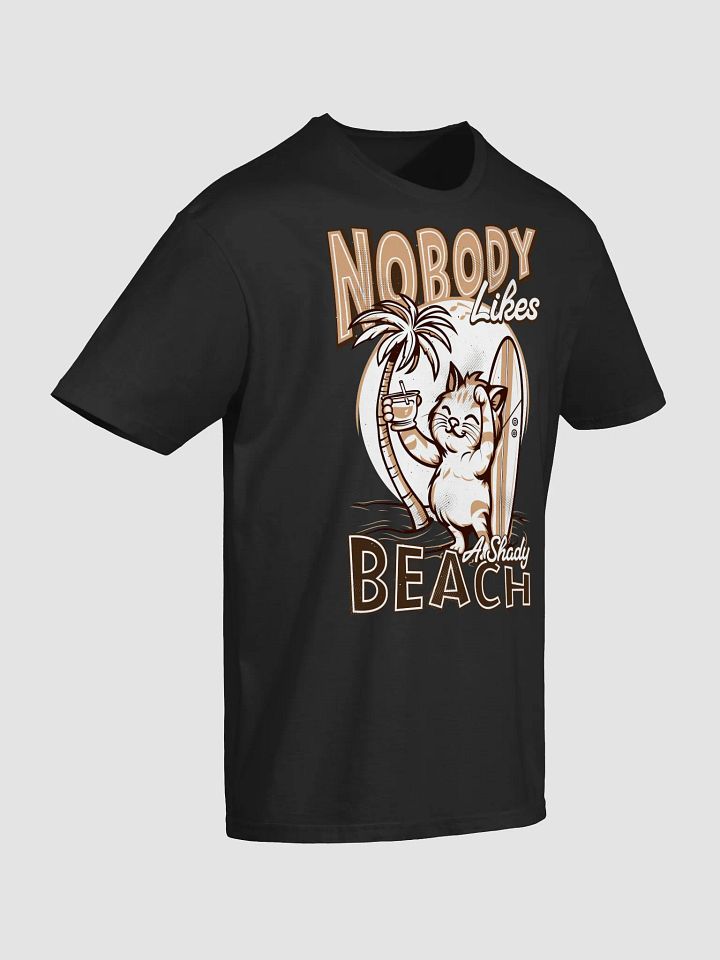 Shady Beach Cat Unisex T-Shirt product image (2)