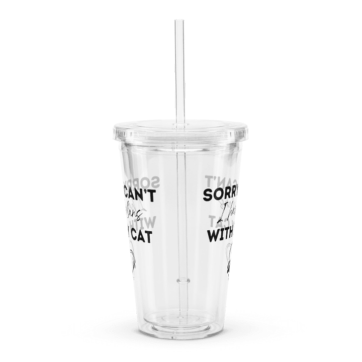 Cat Plans Tumbler product image (1)