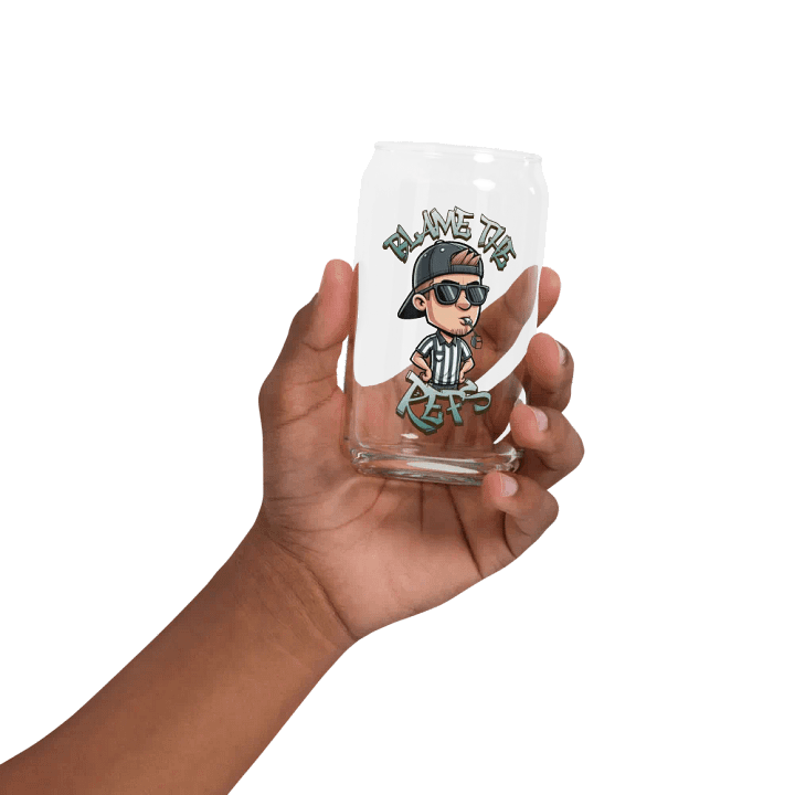 BLAME THE REFS Can-Shaped Glass product image (2)