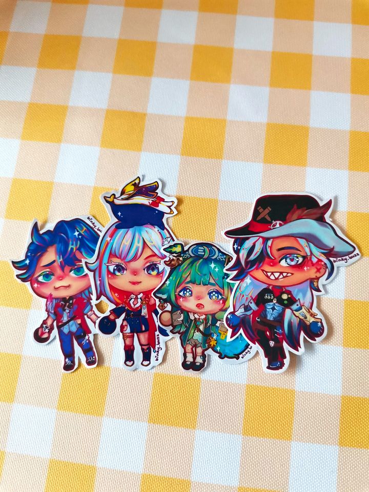 HSR Handholding stickers! product image (1)