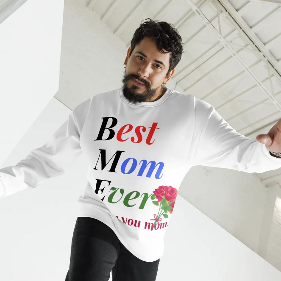 Best Mom Ever Recycled Unisex Sweatshirt product image (2)