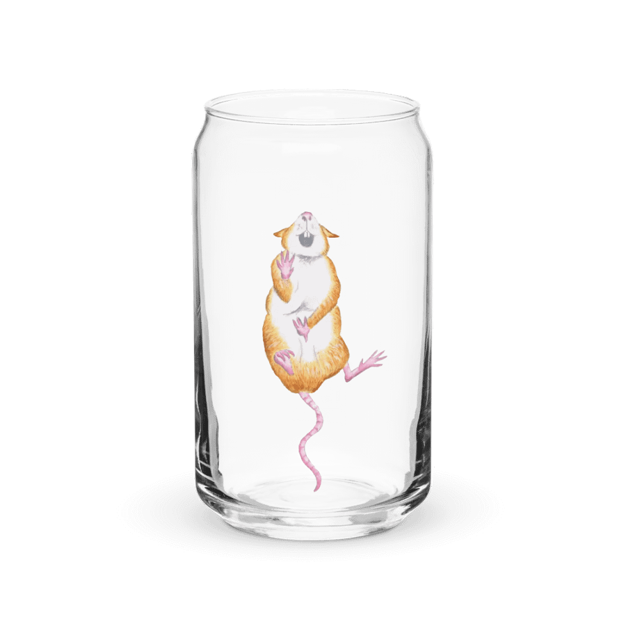 Falling rat art glass product image (1)