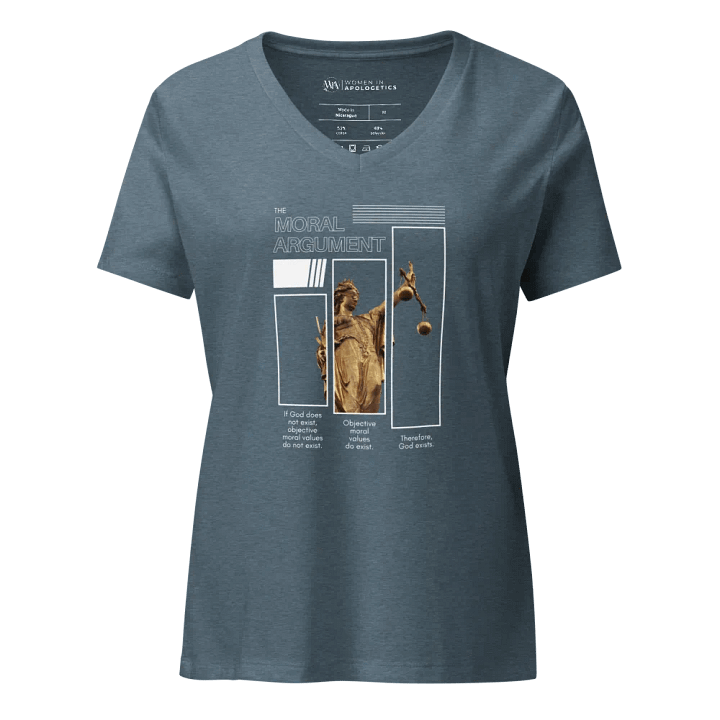 The Moral Argument V-Neck Women’s T-Shirt product image (29)