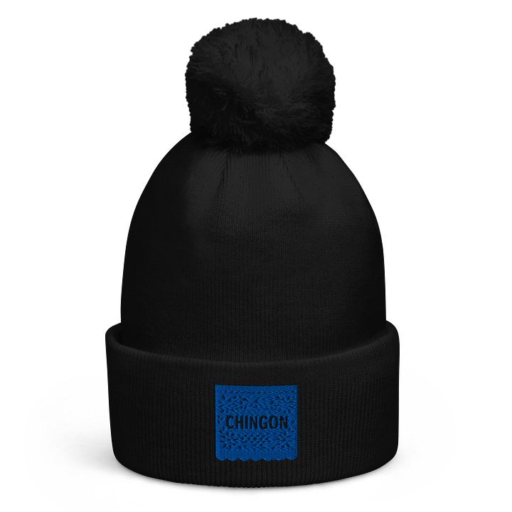 Chingon Vibes Pom-Pom Beanie product image (1)