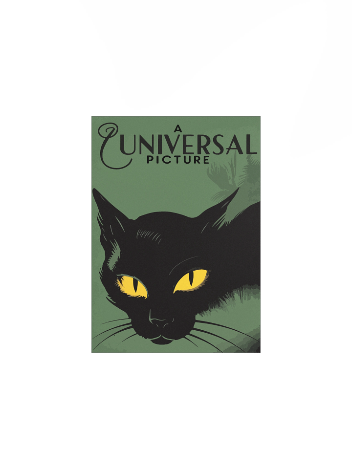 Eyes of the Night - Matte Cat Poster product image (2)