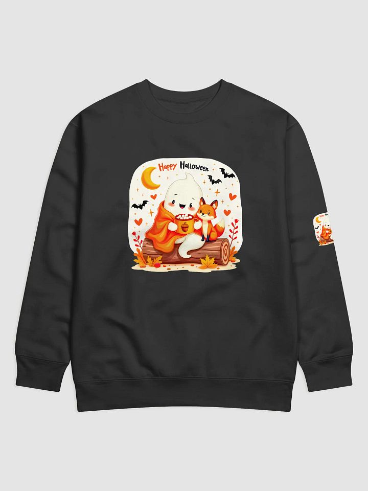Cozy Halloween Ghost Premium Sweatshirt product image (1)