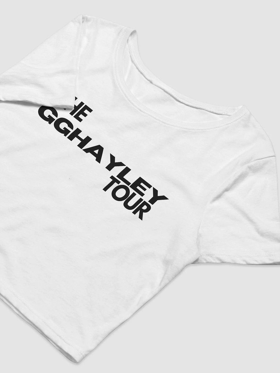 The ggHayley Tour Crop Tee product image (5)