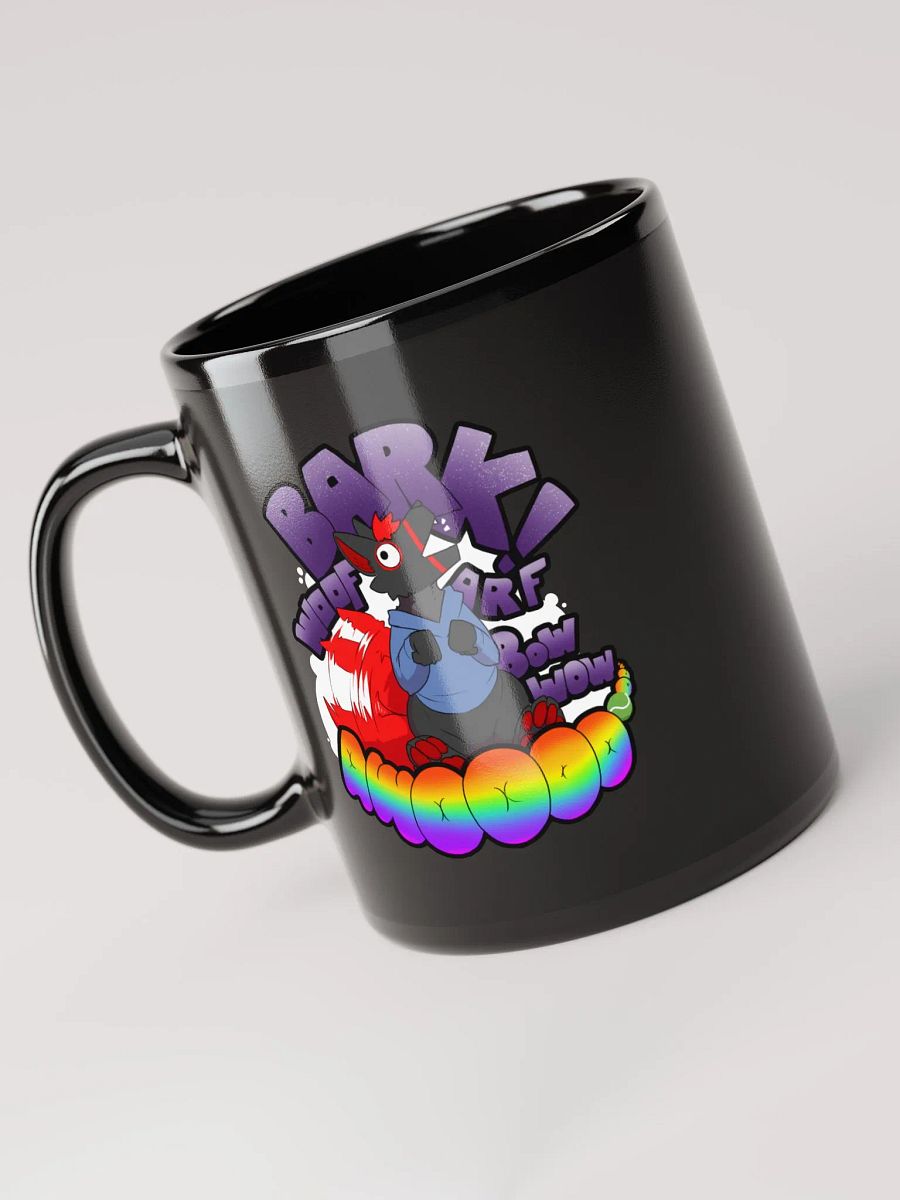 Barking Black Glossy Mug product image (5)