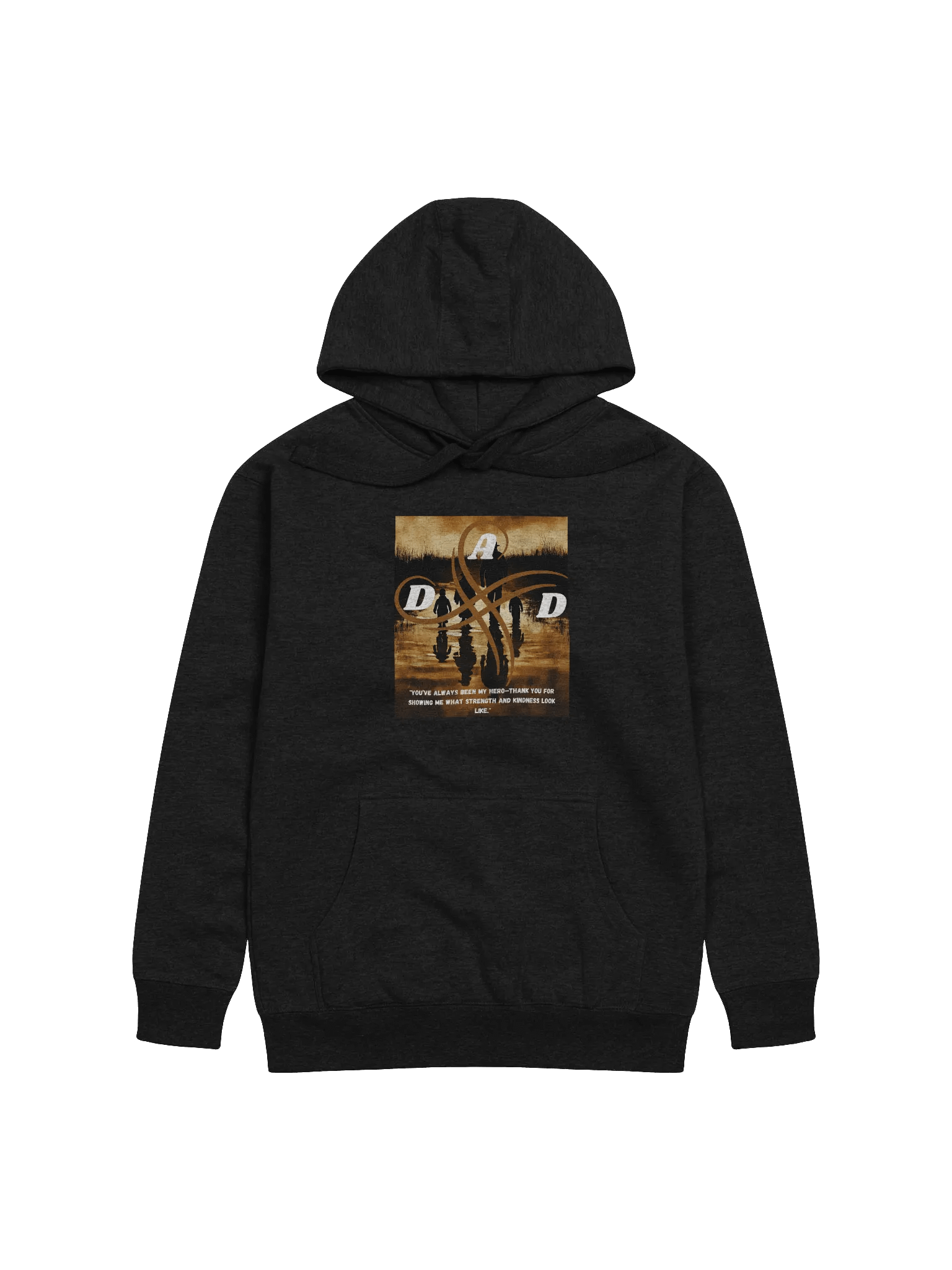 "DAD" Hero's Reflection Premium Hoodie product image (1)