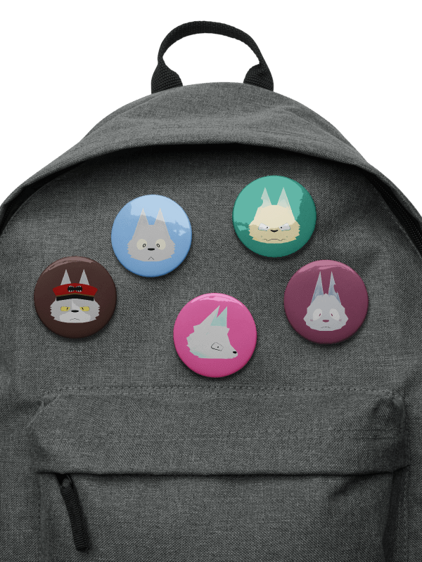FACES | Face Pin Set 2 product image (1)