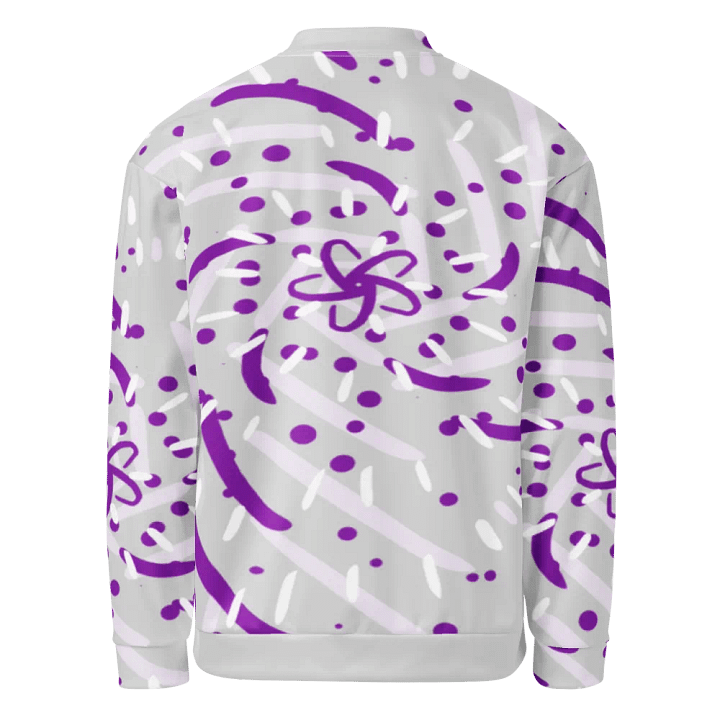 Midnight Swirl Women's Bomber Jacket product image (2)