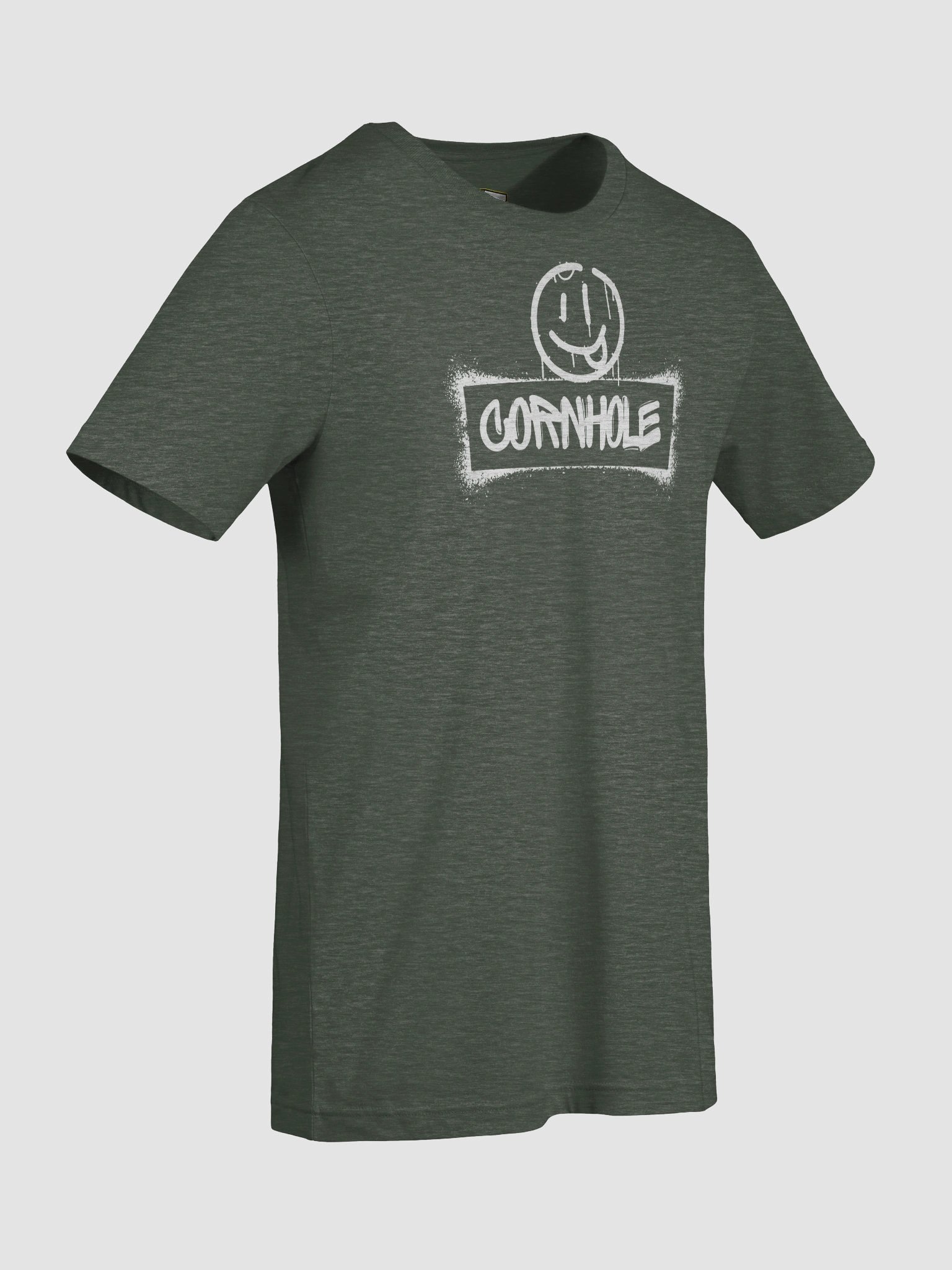 Bella+Canvas Smiley Cornhole Supersoft T-Shirt product image (93)