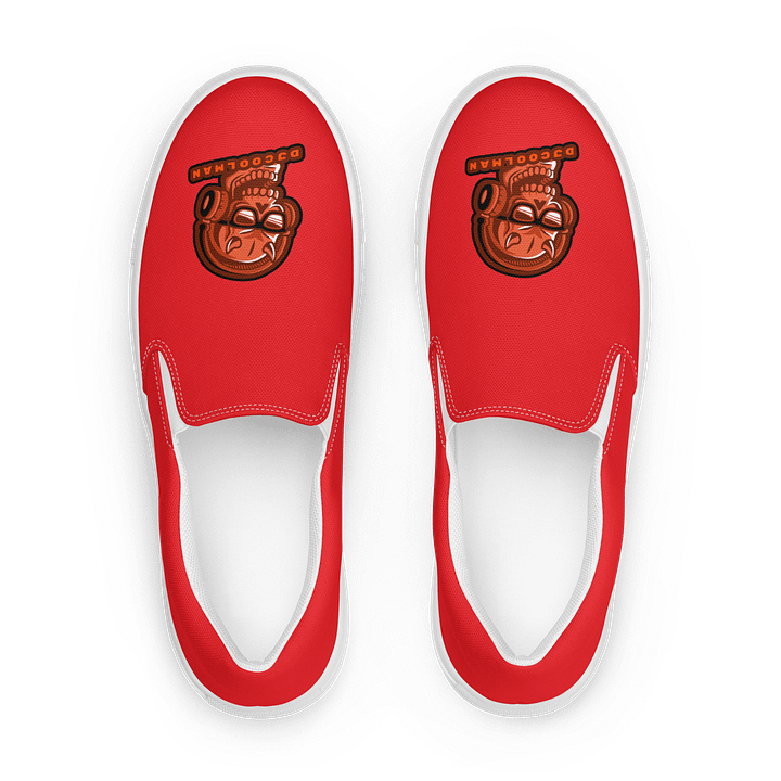 Men's Slip-On's (Red) product image (1)