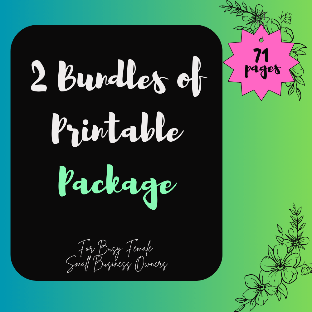 2 Bundles of Printable Package product image (1)
