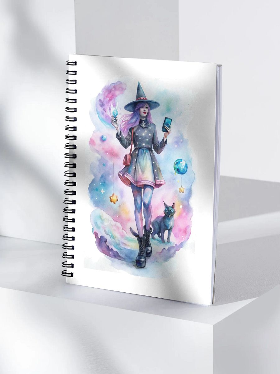WitchTok Grimoire Spiral Notebook product image (4)