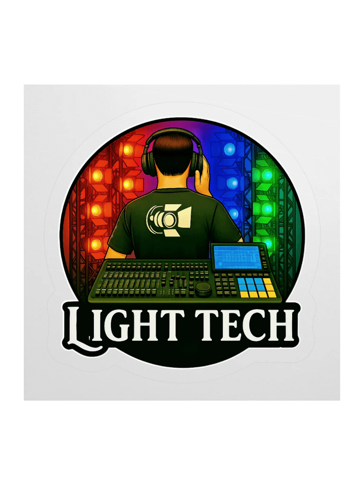 Theatrically Jerry: Light Tech Stickers product image (1)