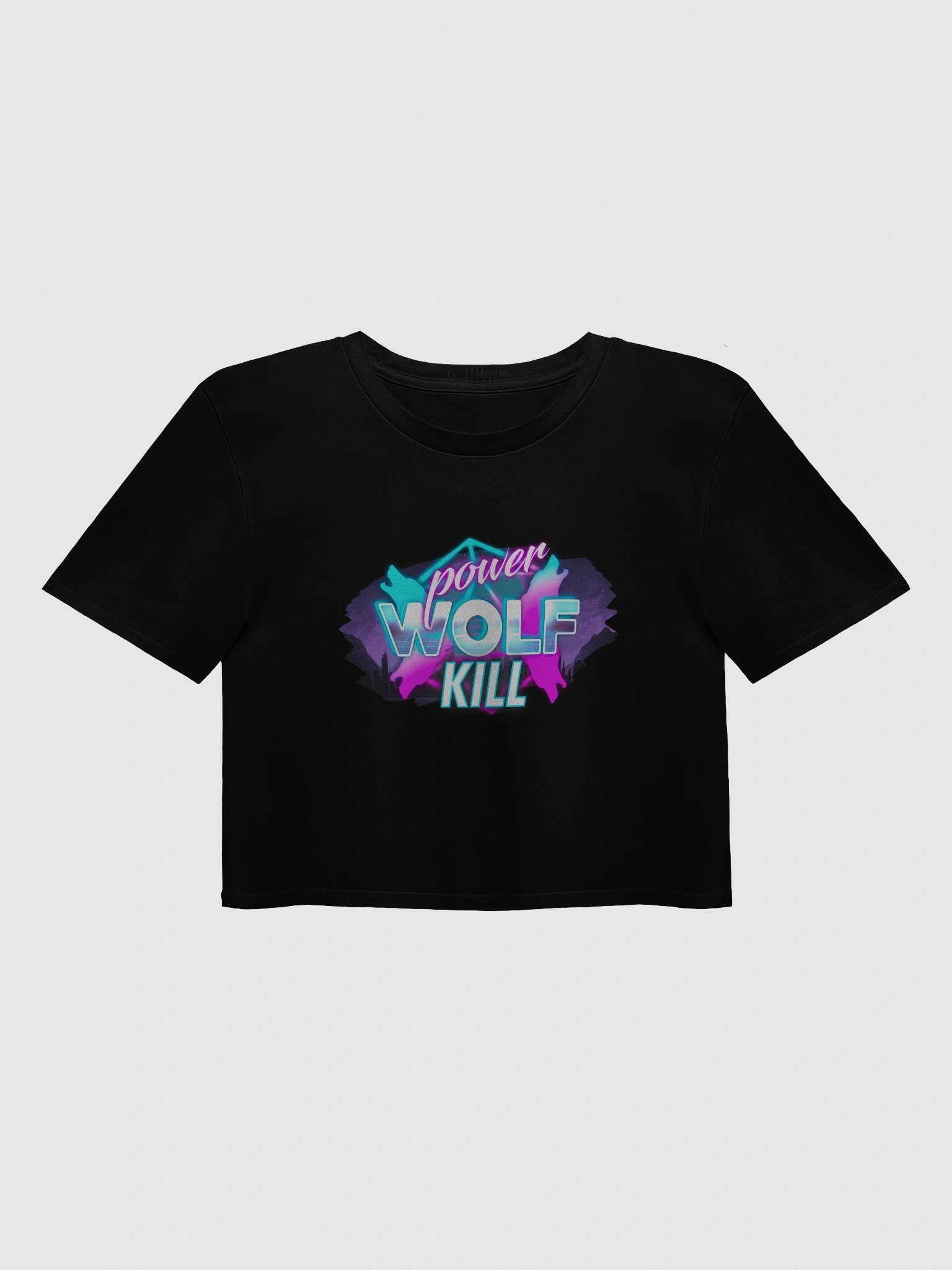 Power Wolf Kill Crop Top product image (1)
