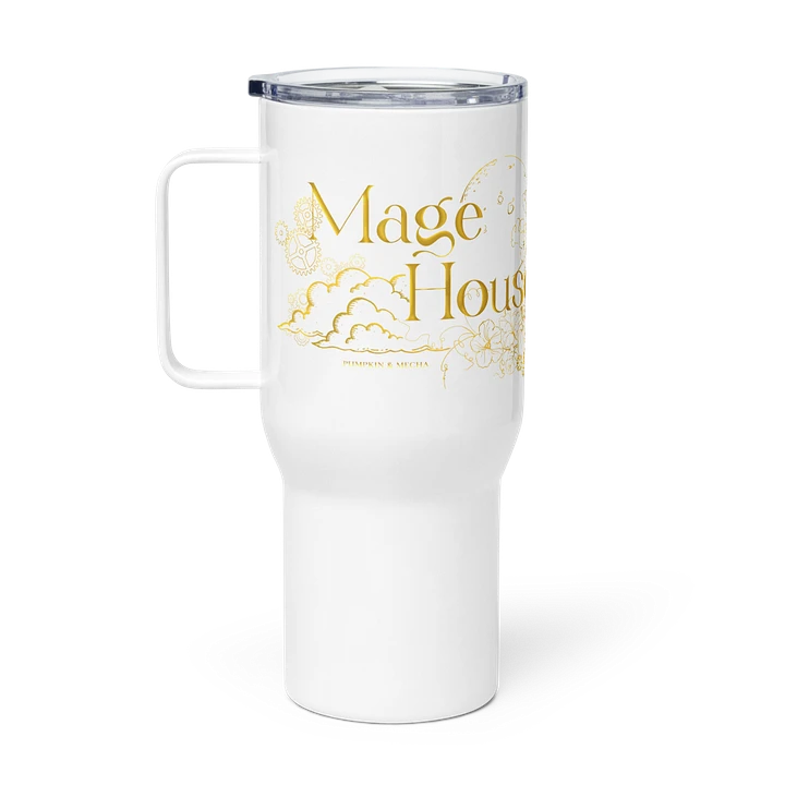 Pumpkin Mage: Goddess of the Gourds - Travel Mug w/ Handle product image (2)