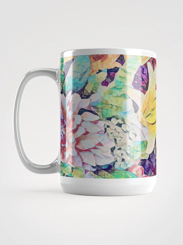 Abstract Graphic | White Coffee Mug | Harvest Floral product image (1)