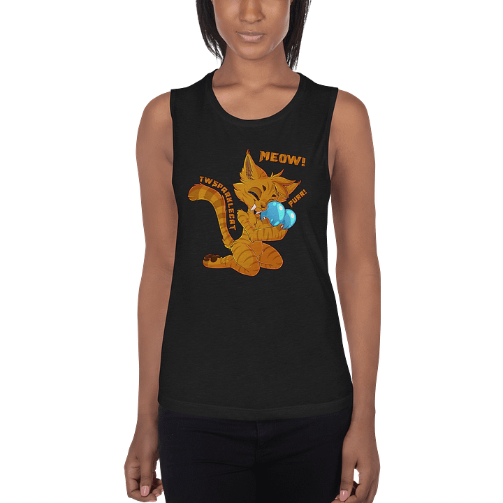 Meow Magic Flowy Tank product image (4)