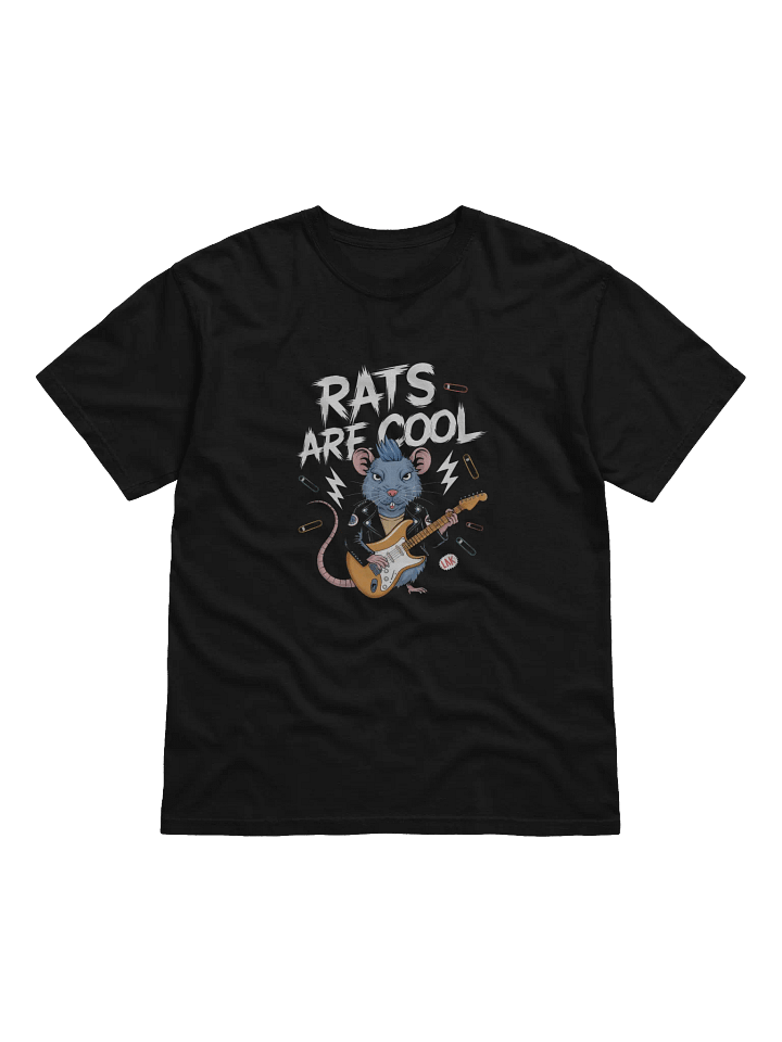 Rat Rockstar Blue Mohawk T-Shirt product image (1)
