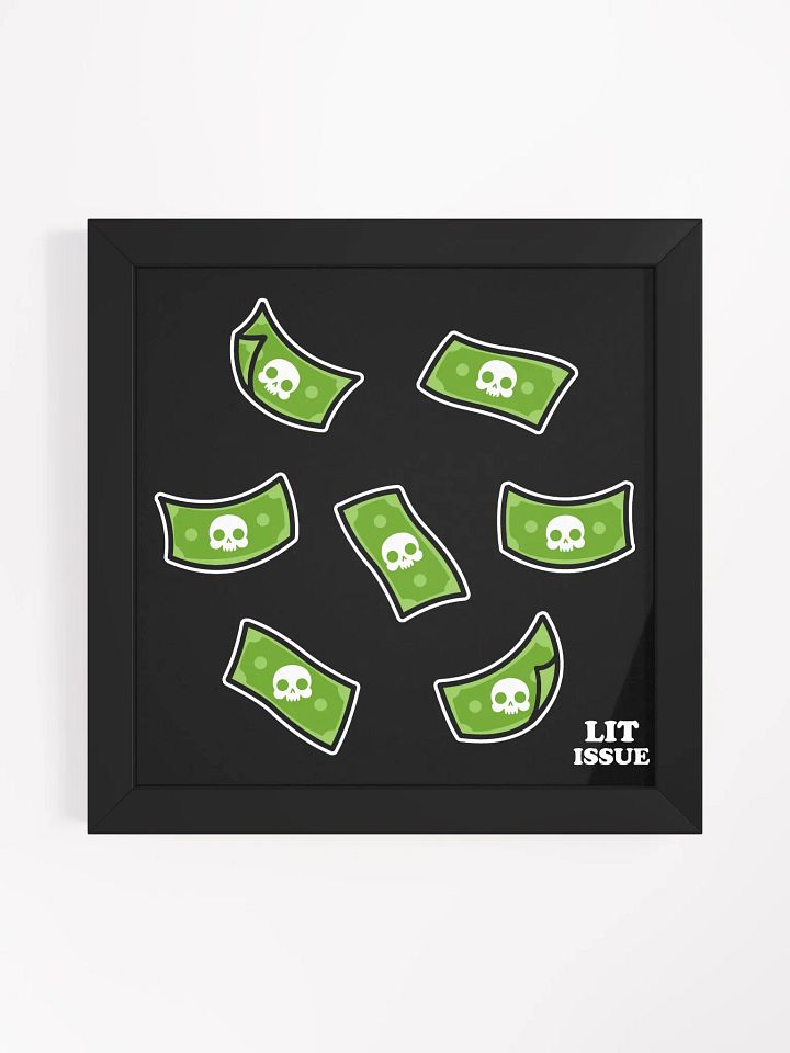 Skull Bill-Framed Print product image (1)