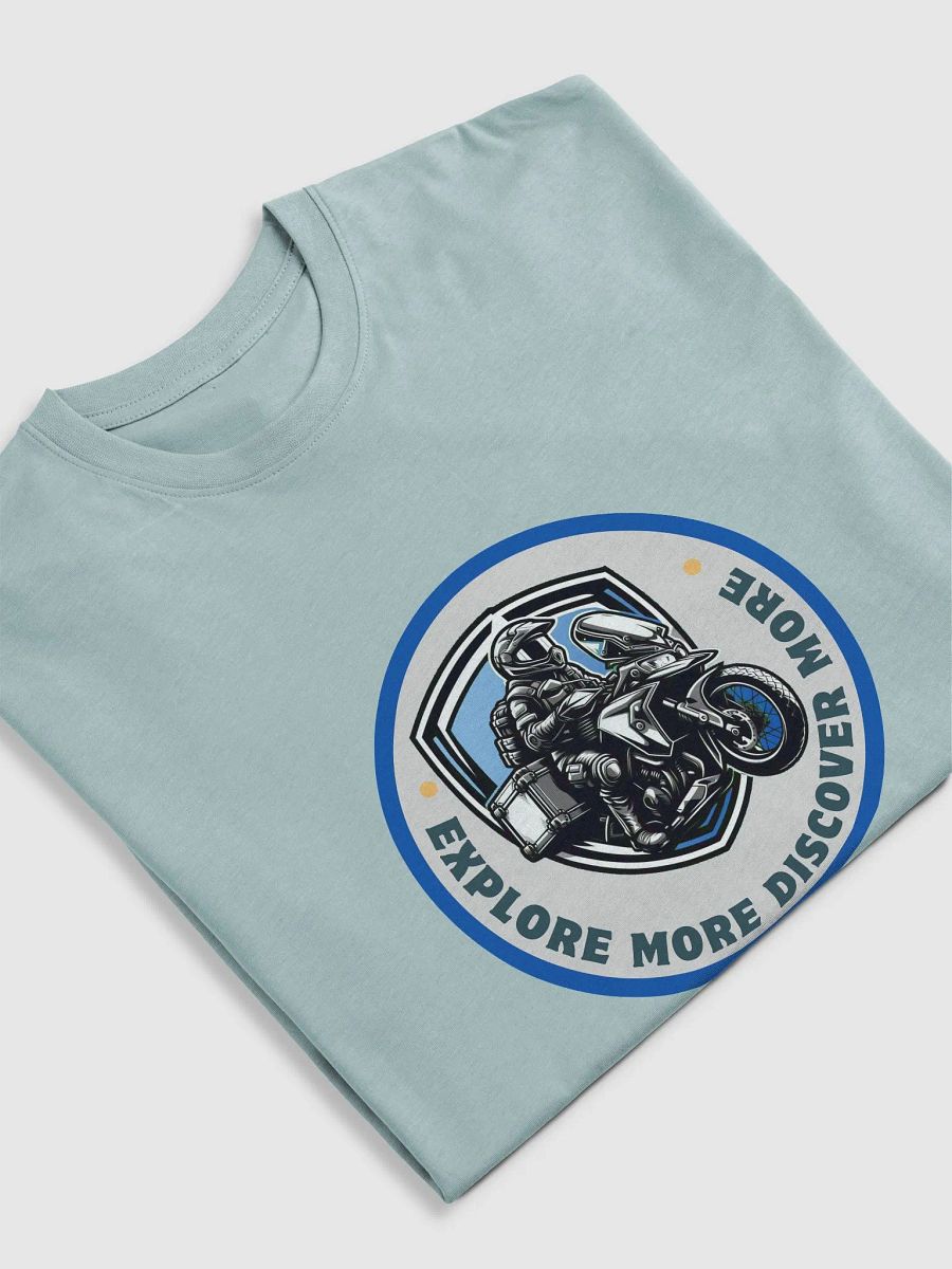 Adventurous Rider Emblem Tee | Explore more discover more product image (21)