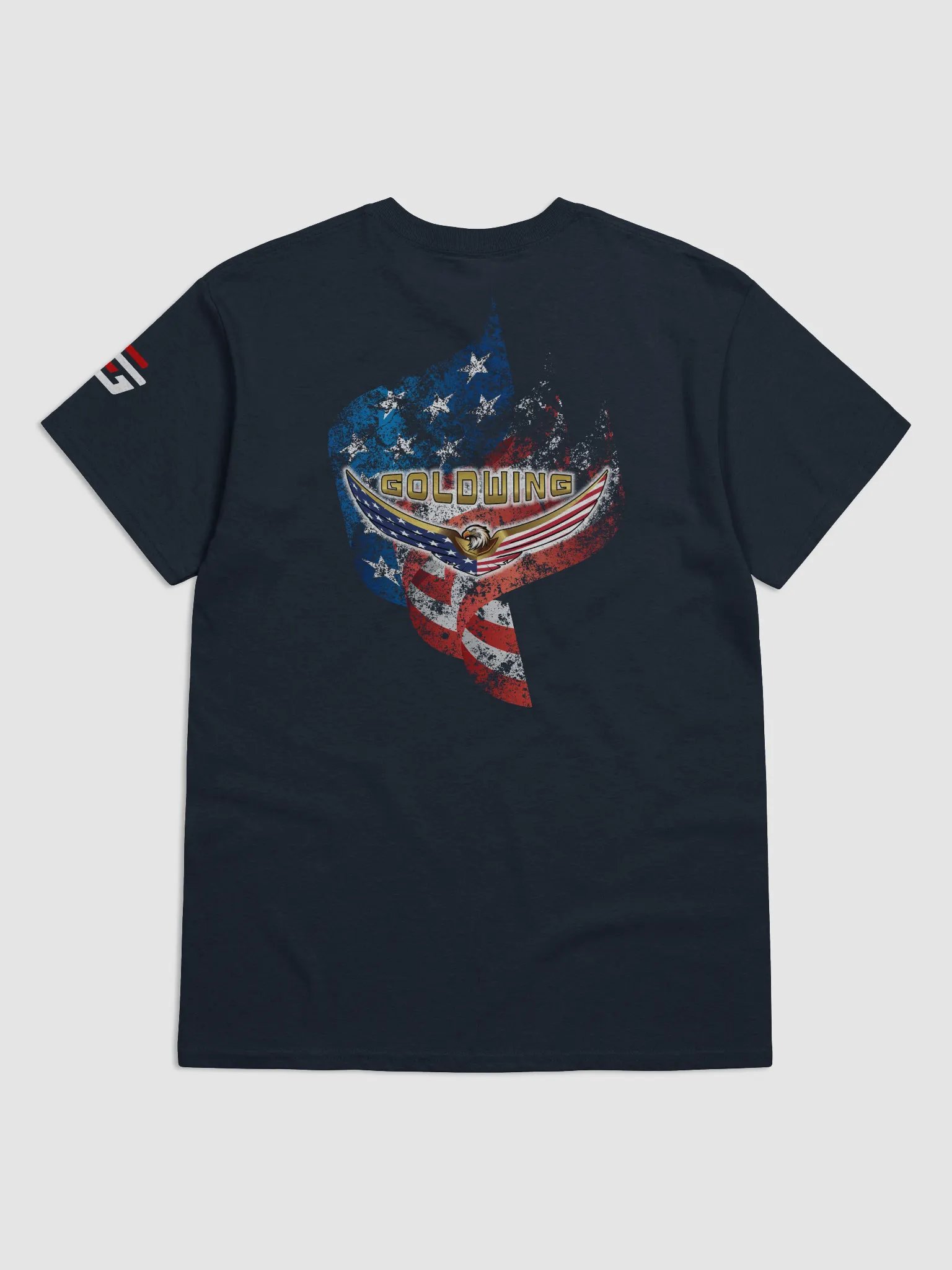 American Goldwing - Front and Back - Dark Tee product image (2)