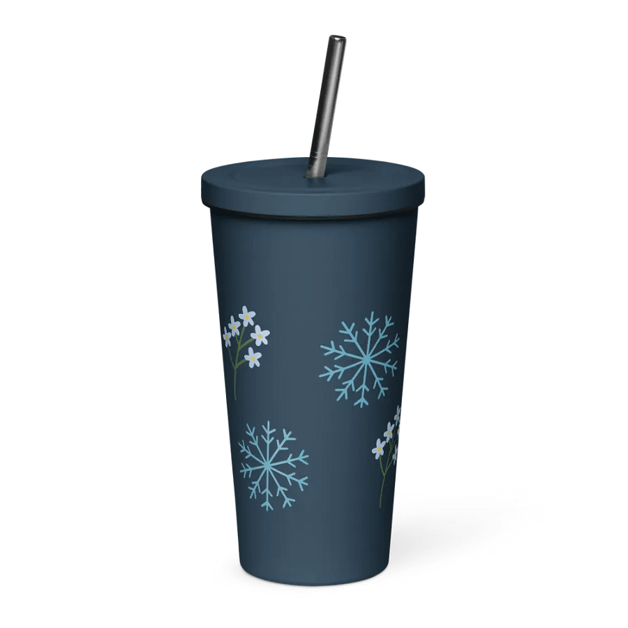 Blossoming Snowflake Insulated Tumbler product image (2)